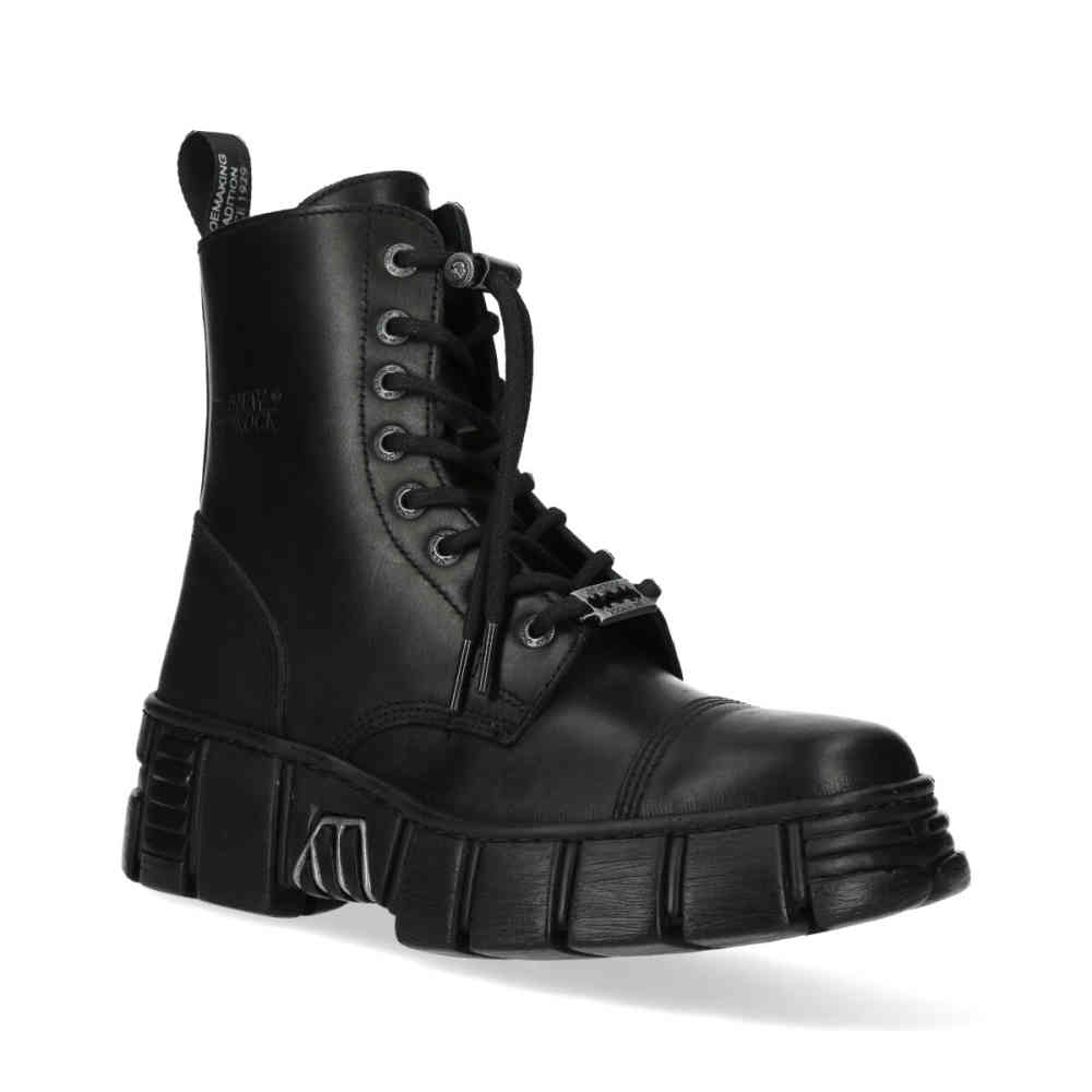 New Rock - MWALL083CCTS7 Platform Boots - Black